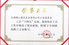 全國(guó)模范職工之家